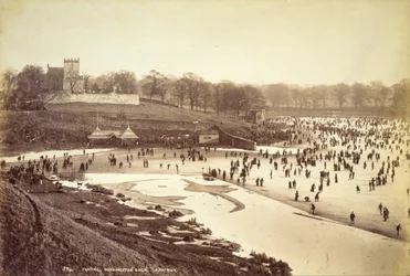 Skating, Duddingston Loch